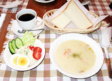 朝食内容